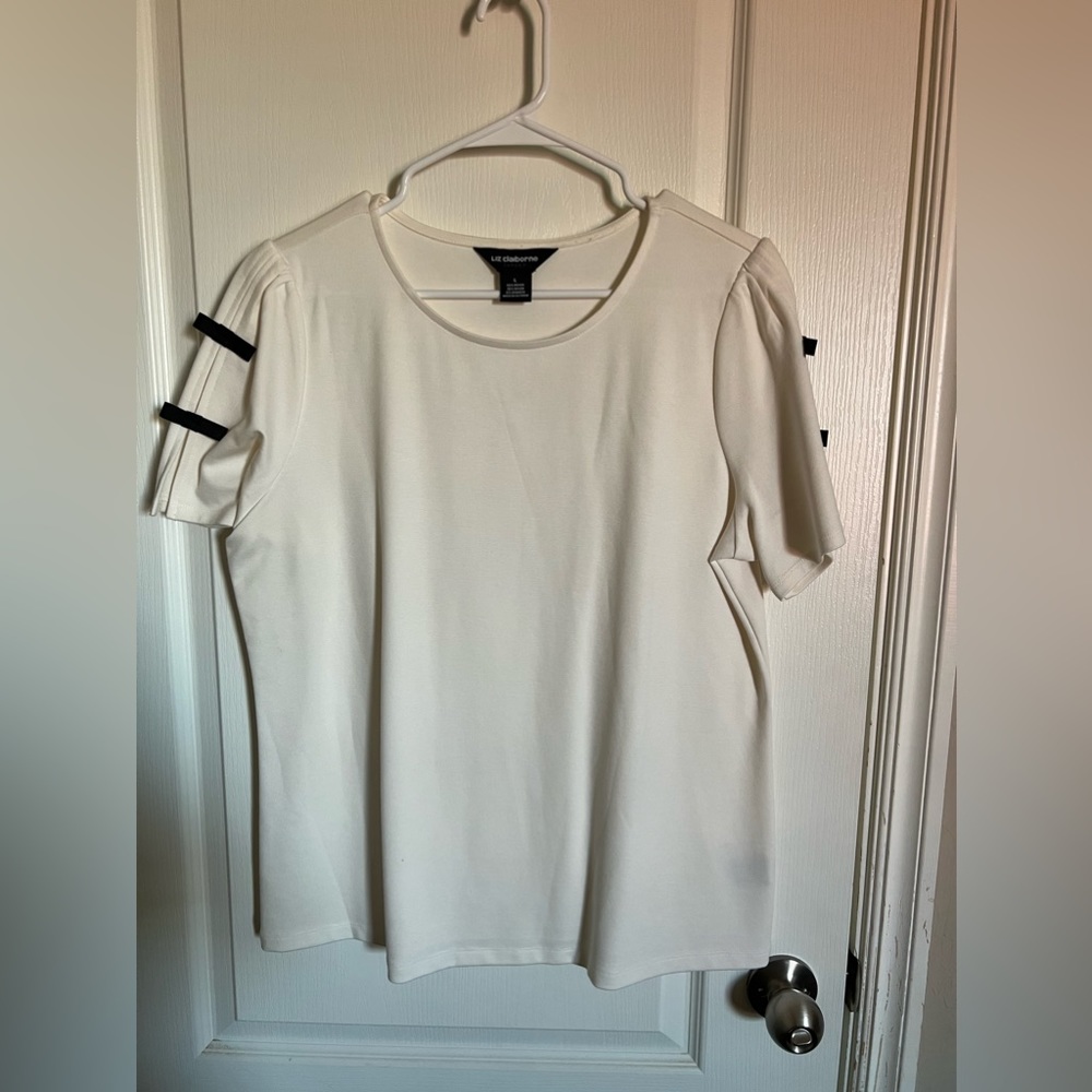 Liz Claiborne top with bows